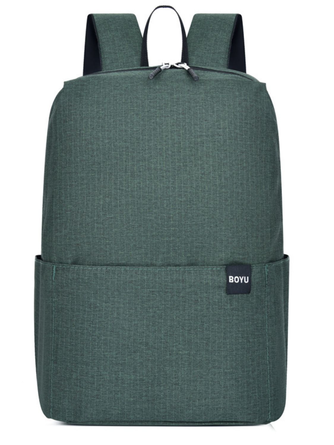 Einfarbiger Rucksack aus Nylon
