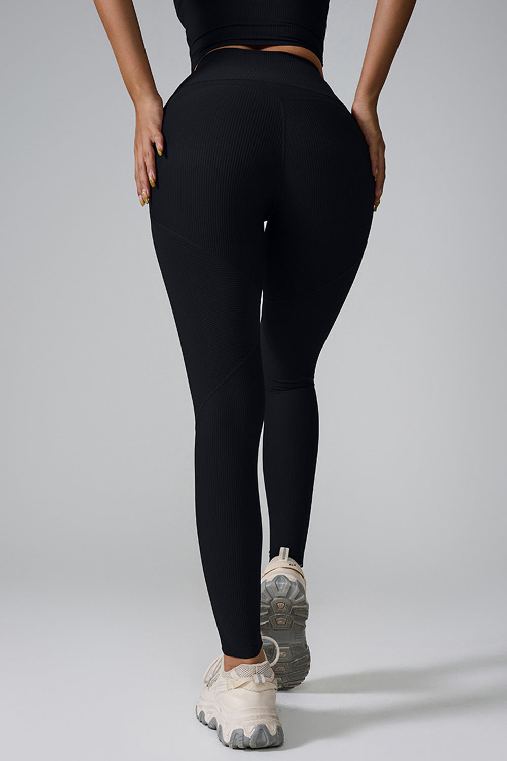 Aktive Leggings mit hoher Taille