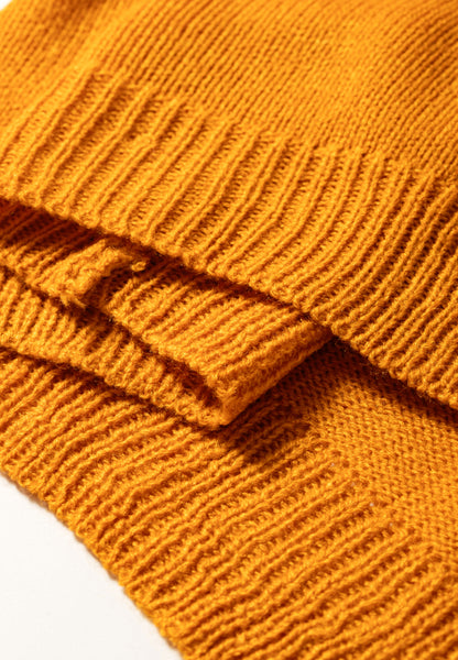 Strickjacke mit Pompon-Farbblock und offener Vorderseite