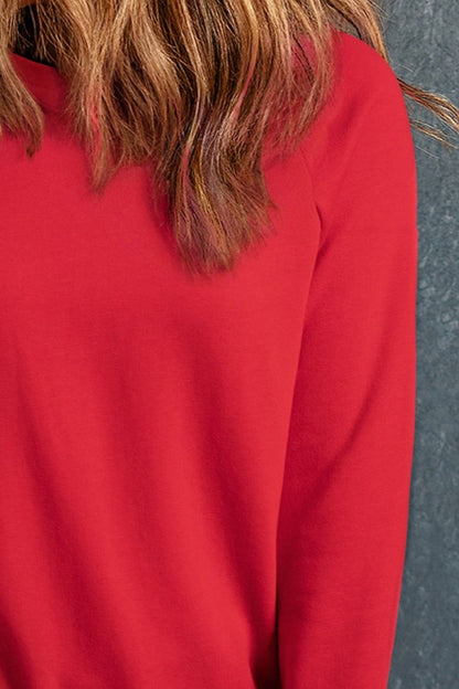 Sweatshirt mit Rundhalsausschnitt und langen Ärmeln