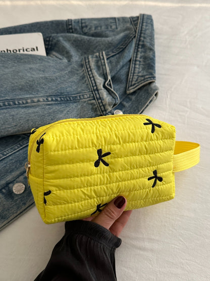 Armband mit kontrastierender Textur und Schleife