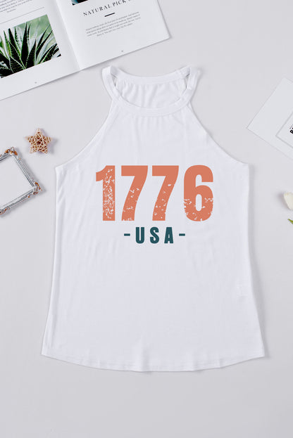 1776 USA Rundhals-Tank
