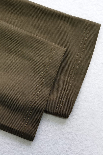 Einteiliger Badeanzug mit langen Ärmeln und Reißverschluss