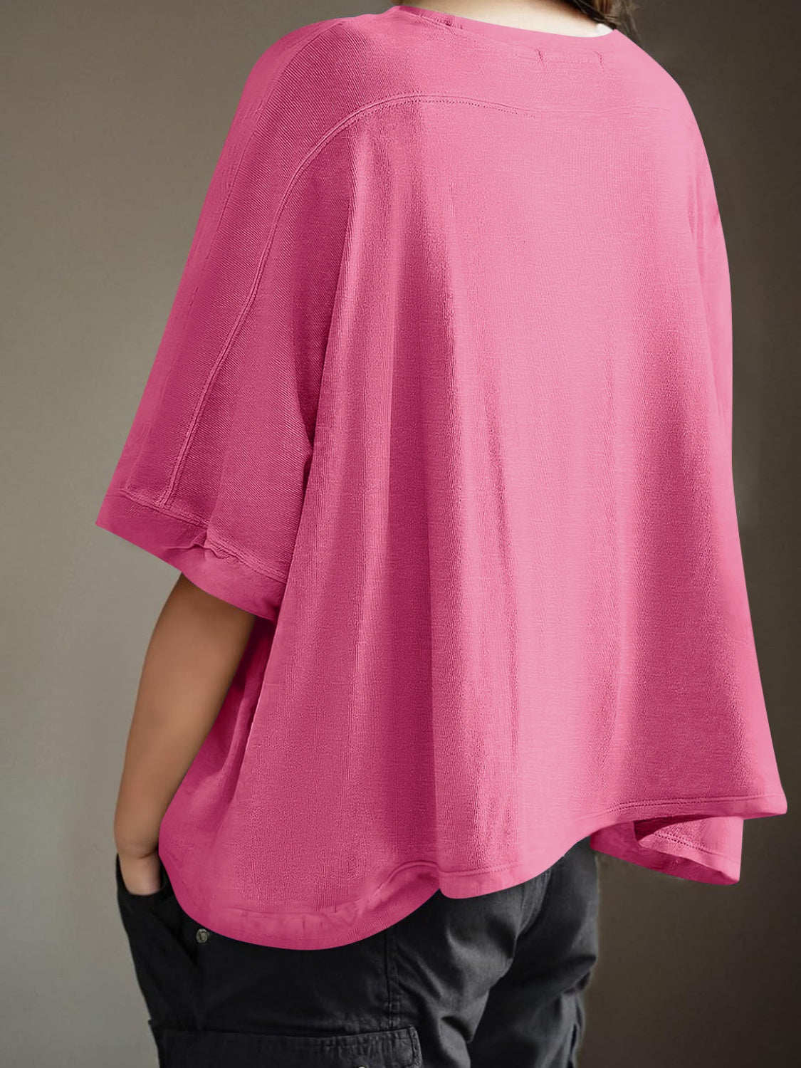 Lovelet T-Shirt mit Rundhalsausschnitt und halblangen Ärmeln