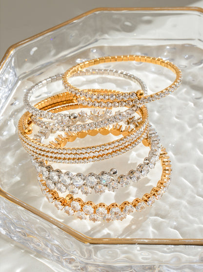 Stainless Steel Inland Zircon Bracelet