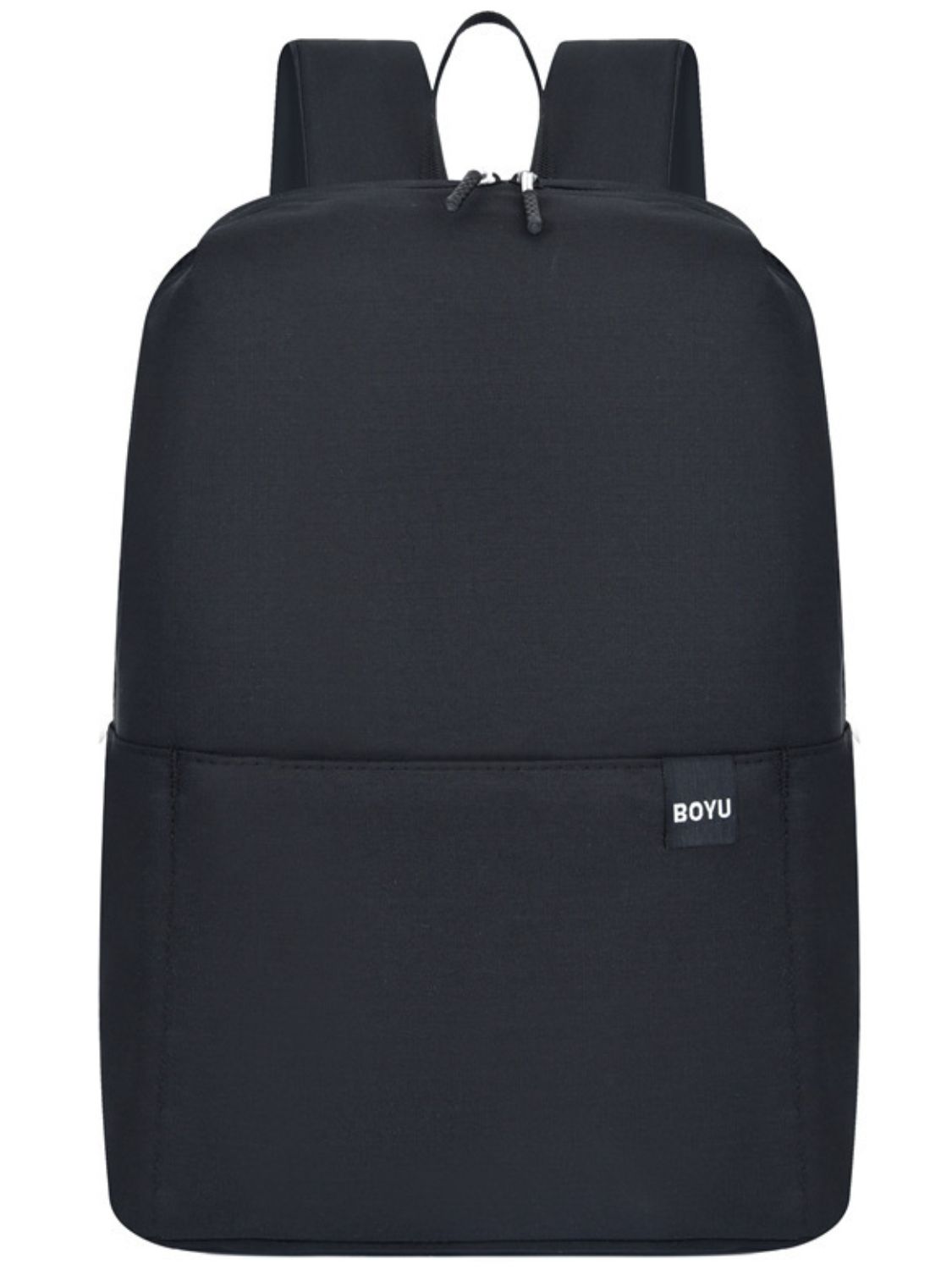 Einfarbiger Rucksack aus Nylon