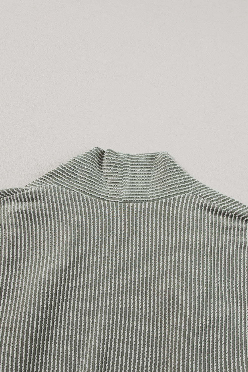 Strukturiertes, langärmliges Cover-Up mit offener Vorderseite