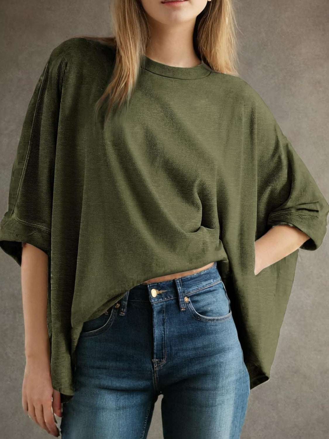 Lovelet T-Shirt mit Rundhalsausschnitt und halblangen Ärmeln