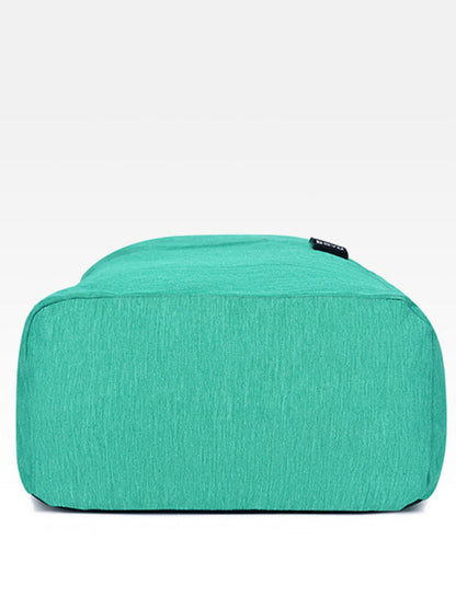 Einfarbiger Rucksack aus Nylon