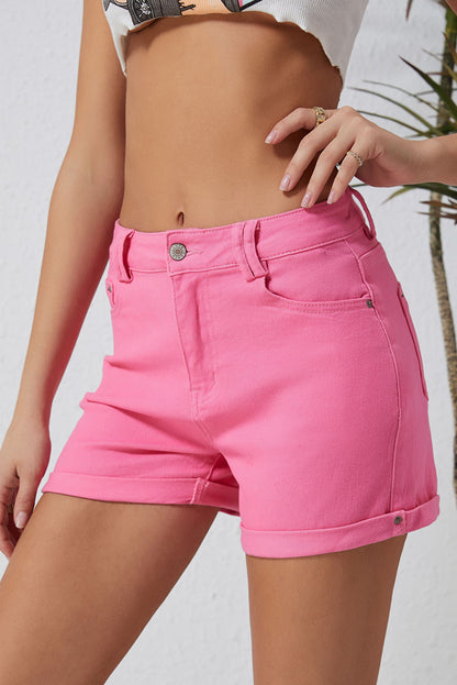 Geknöpfte Shorts mit Taschen