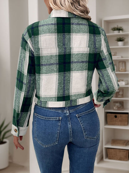 Perfee – Jacke mit Farbblockdesign und Knopfleiste
