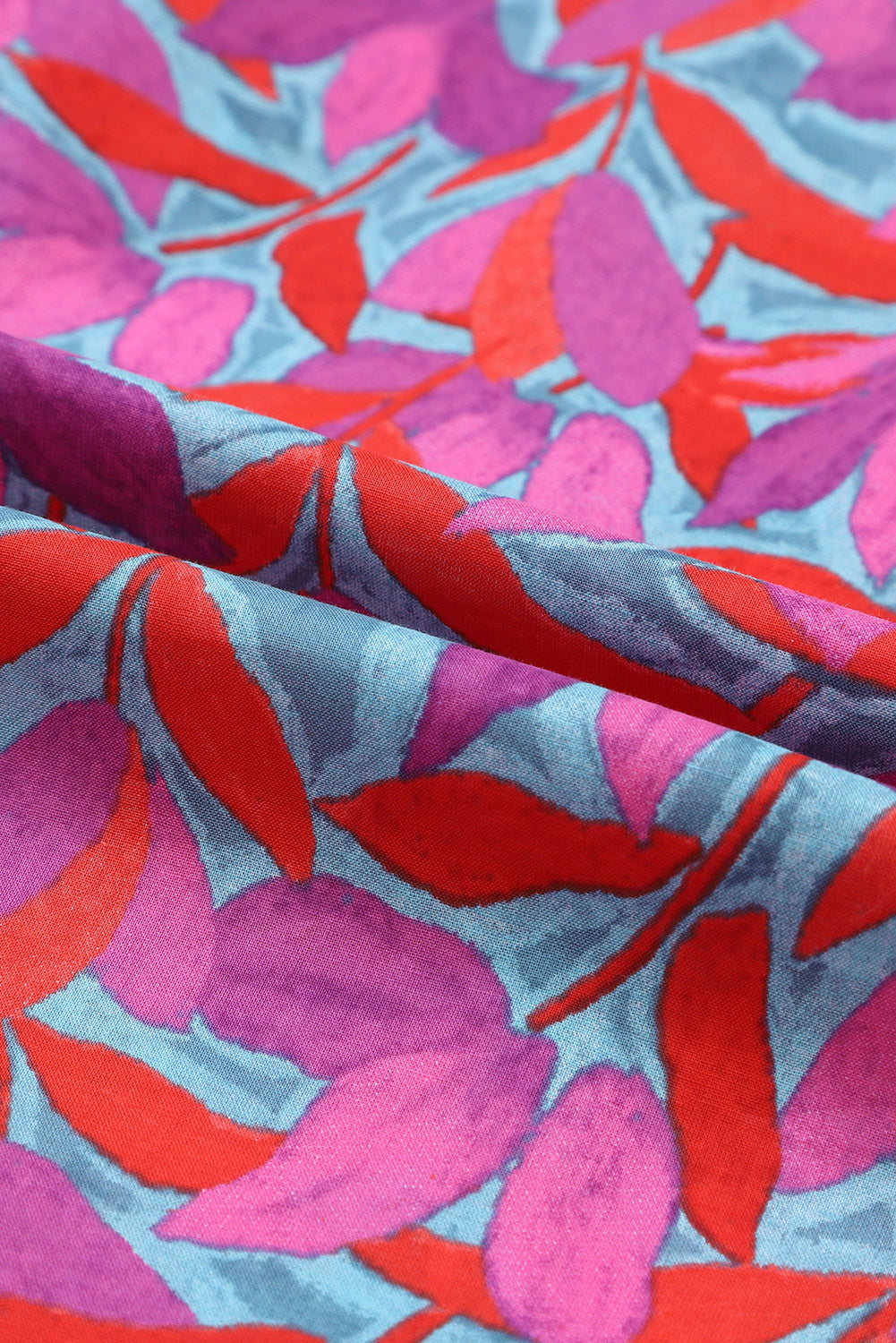 Bedrucktes Langarmhemd mit Kragen