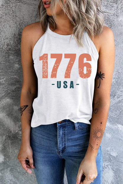 1776 USA Rundhals-Tank
