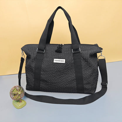 Reisetasche aus strukturiertem Nylon