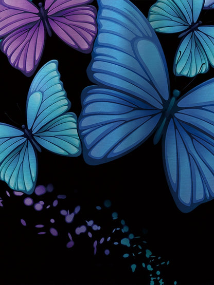 Bedruckter Midirock mit elastischer Taille