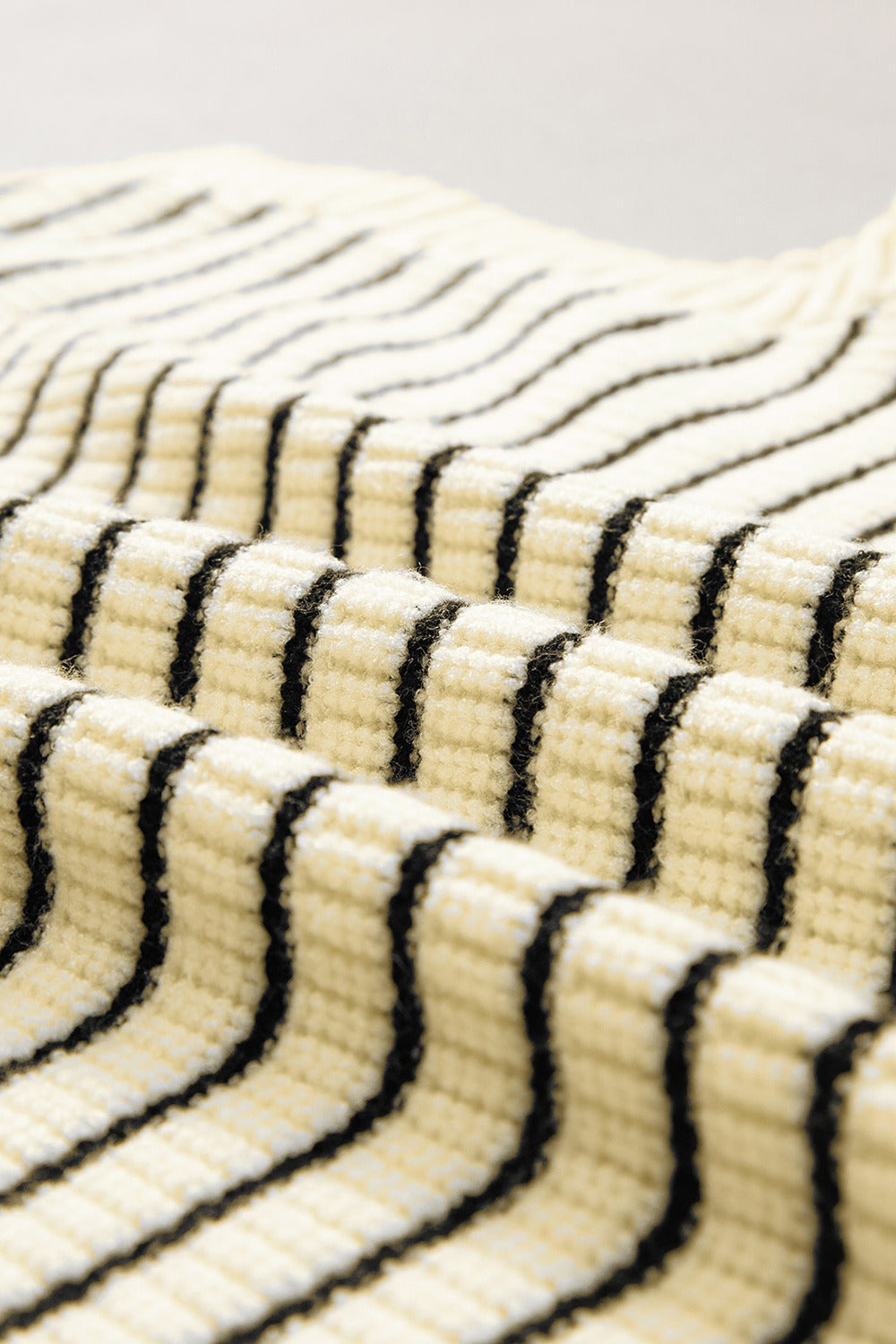 Gestreiftes Tanktop mit Kragen