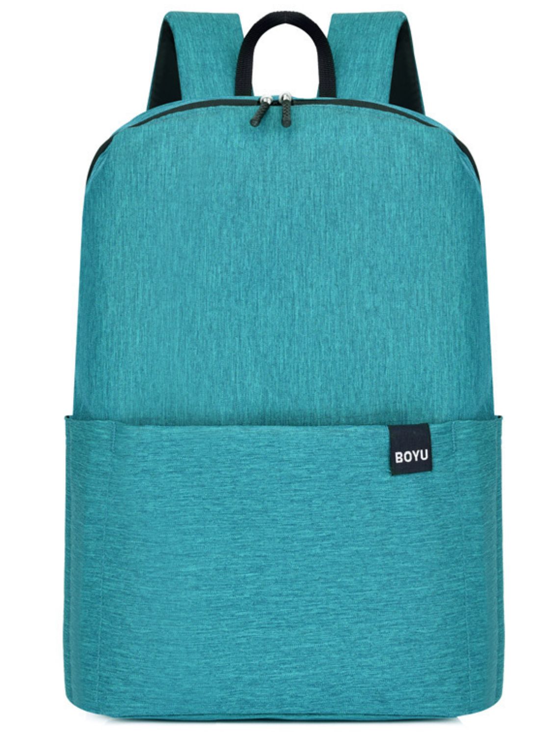 Einfarbiger Rucksack aus Nylon