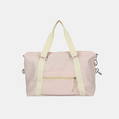 Reisetasche aus strukturiertem Nylon