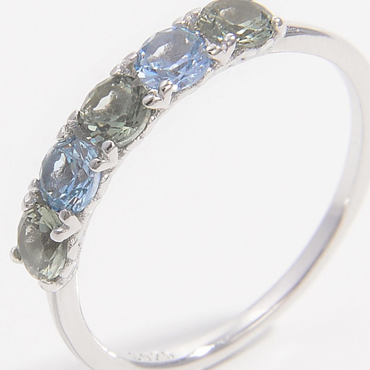 925 Sterling Silber Strass Ring