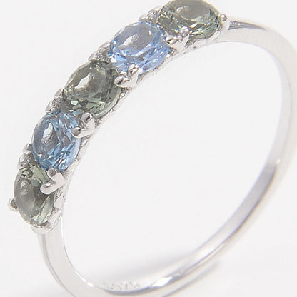925 Sterling Silber Strass Ring
