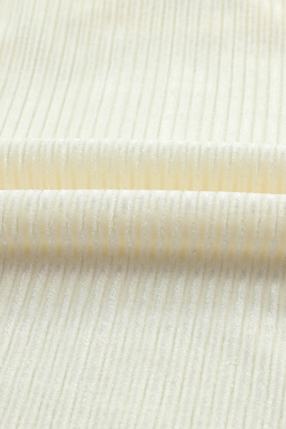 Kapuzenpullover mit überschnittener Schulter und Kordelzug