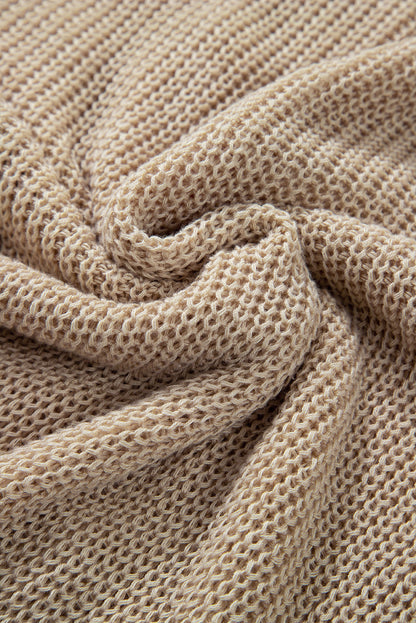 HELLO Blumen Rundhals Langarm Pullover