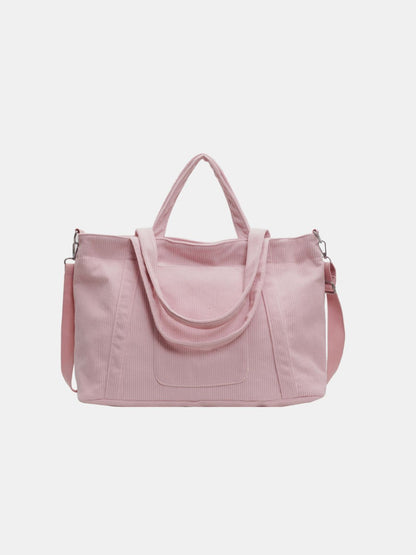 Große Tragetasche aus Cord