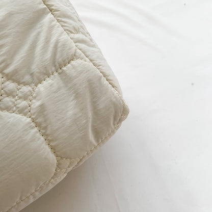 Gesteppte Rucksacktasche aus Polyester