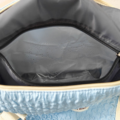 Reisetasche aus strukturiertem Nylon