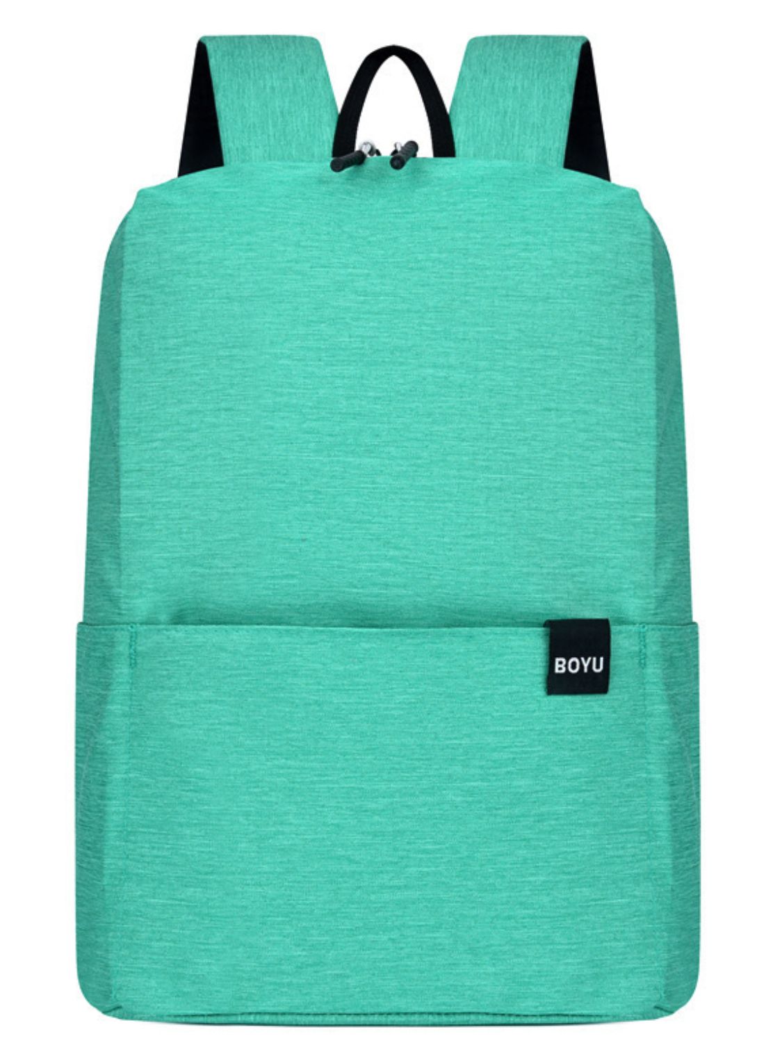 Einfarbiger Rucksack aus Nylon