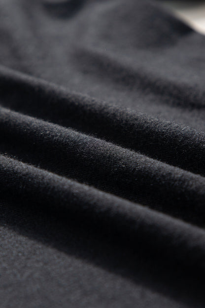 Bootcut-Hose mit Rüschen und Knoten