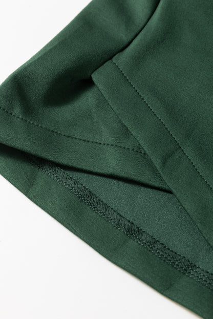 Langärmliger Strampler mit Kordelzug und halbem Reißverschluss