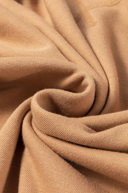 Kapuzenpullover mit kontrastierendem Kordelzug und langen Ärmeln