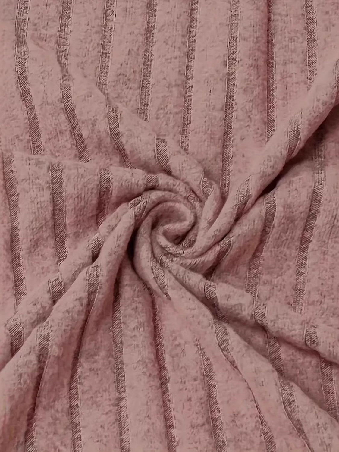 Bedrucktes Langarm-T-Shirt mit V-Ausschnitt