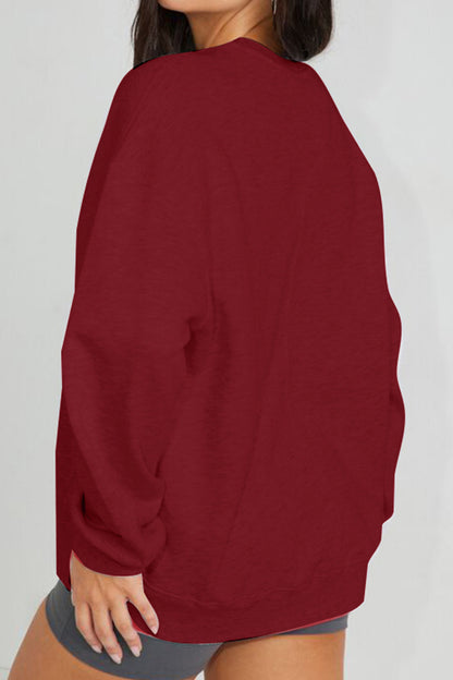 Simply Love – Sweatshirt mit Grafik „LOVE KINDNESS POSITIVITY“ in voller Größe