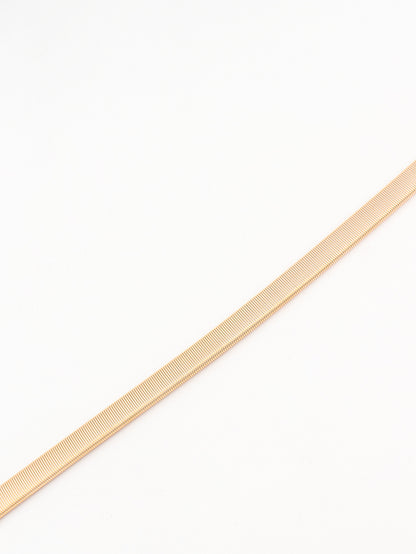 Gürtel mit Knotenschnalle aus Metall