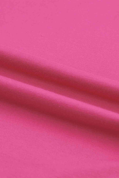 Oberteil mit überkreuztem, asymmetrischem Ausschnitt und kurzen Ärmeln