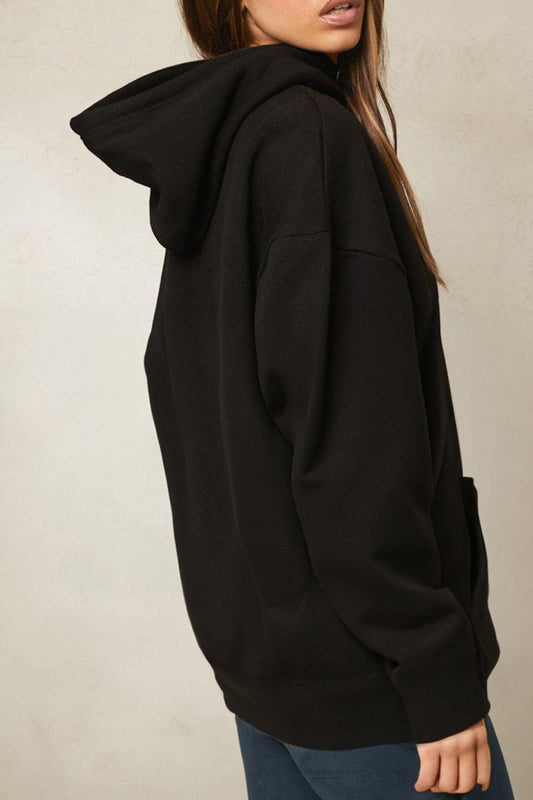 Simply Love – Simply Love – Kapuzenpullover mit tanzendem Skelett-Grafik in voller Größe