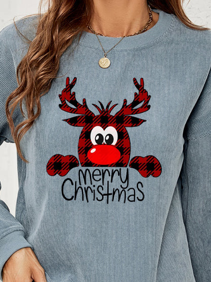 FROHE WEIHNACHTEN Grafik-Sweatshirt