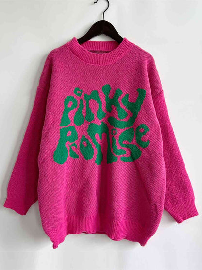 PINKY PROMISE Pullover mit Grafik