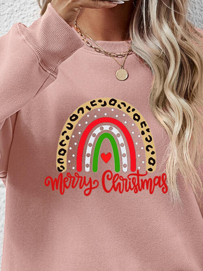 FROHE WEIHNACHTEN Grafik-Sweatshirt