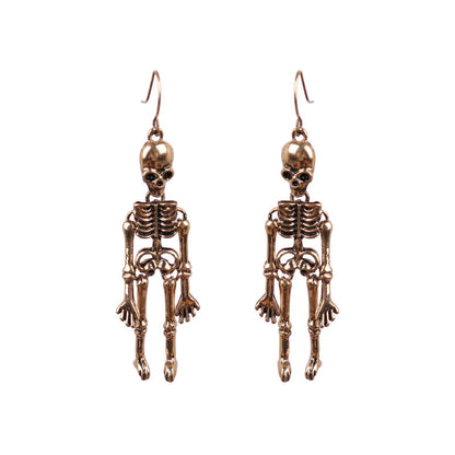 Skeleton Alloy Earrings