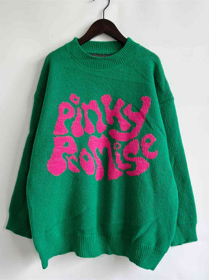 PINKY PROMISE Pullover mit Grafik