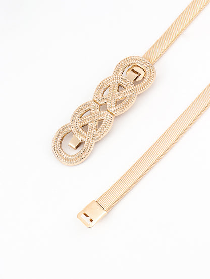 Gürtel mit Knotenschnalle aus Metall