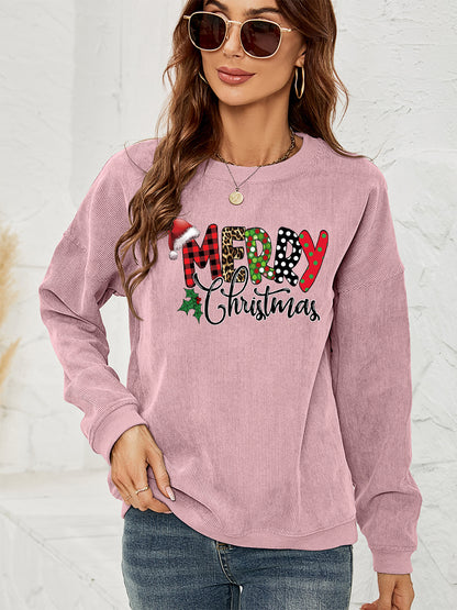 FROHE WEIHNACHTEN Grafik-Sweatshirt