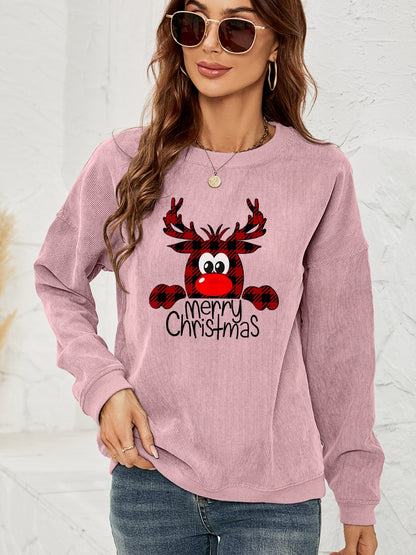 FROHE WEIHNACHTEN Grafik-Sweatshirt