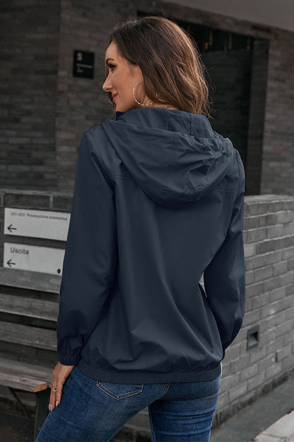 Button-Down-Langarm-Sportjacke