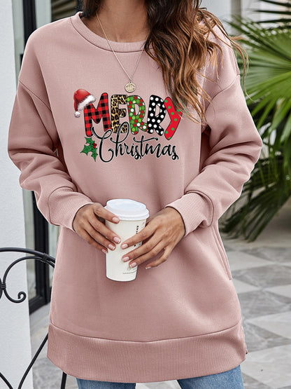 FROHE WEIHNACHTEN Grafik-Sweatshirt