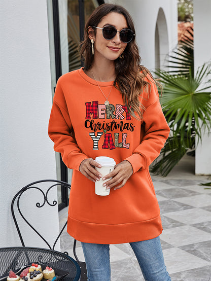 FROHE WEIHNACHTEN, IHNEN ALLE Grafik-Sweatshirt