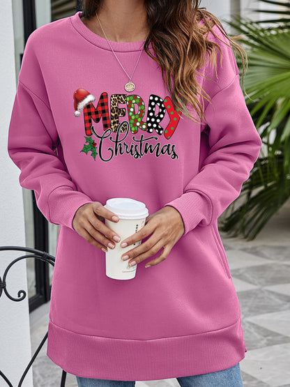 FROHE WEIHNACHTEN Grafik-Sweatshirt